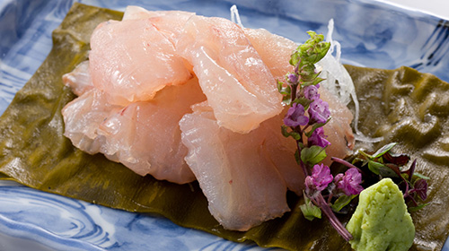 Sliced Raw Fish